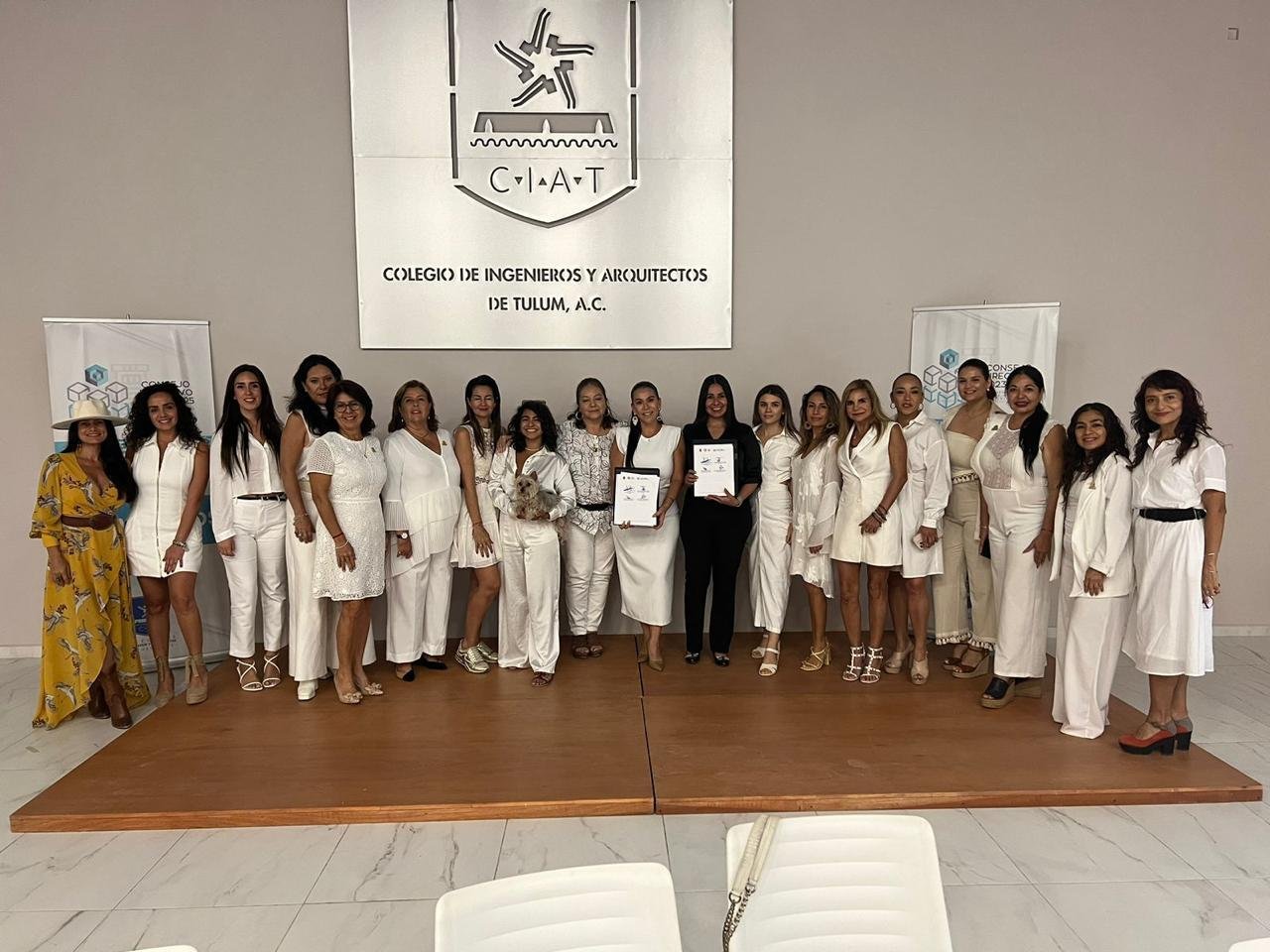 Patricia de la Torre assumes the presidency of AMEXME Tulum for the 2024-2027 term.