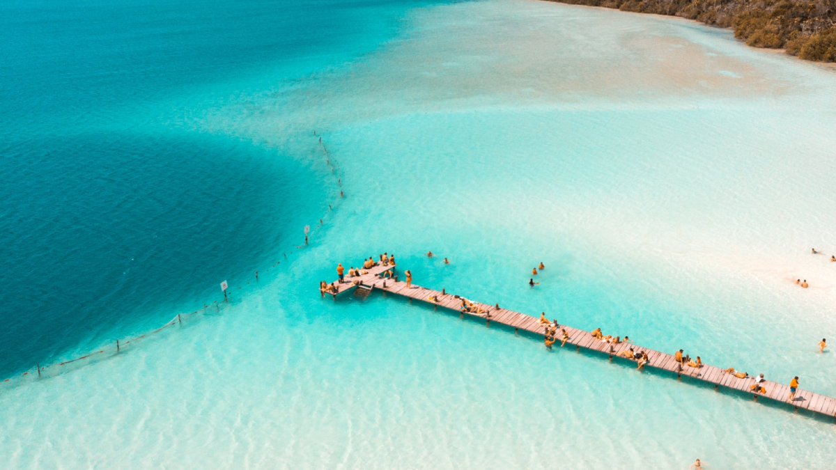Lagoon with Cenote